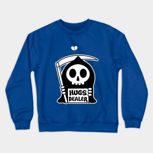 Hugs Dealer Cute Grim Reaper Crewneck Sweatshirt